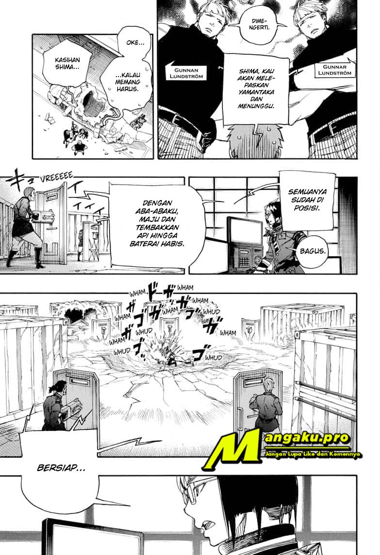 Ao no Exorcist chapter 124.1 halaman 8