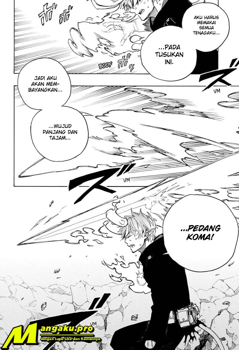 Ao no Exorcist chapter 124.2 halaman 3