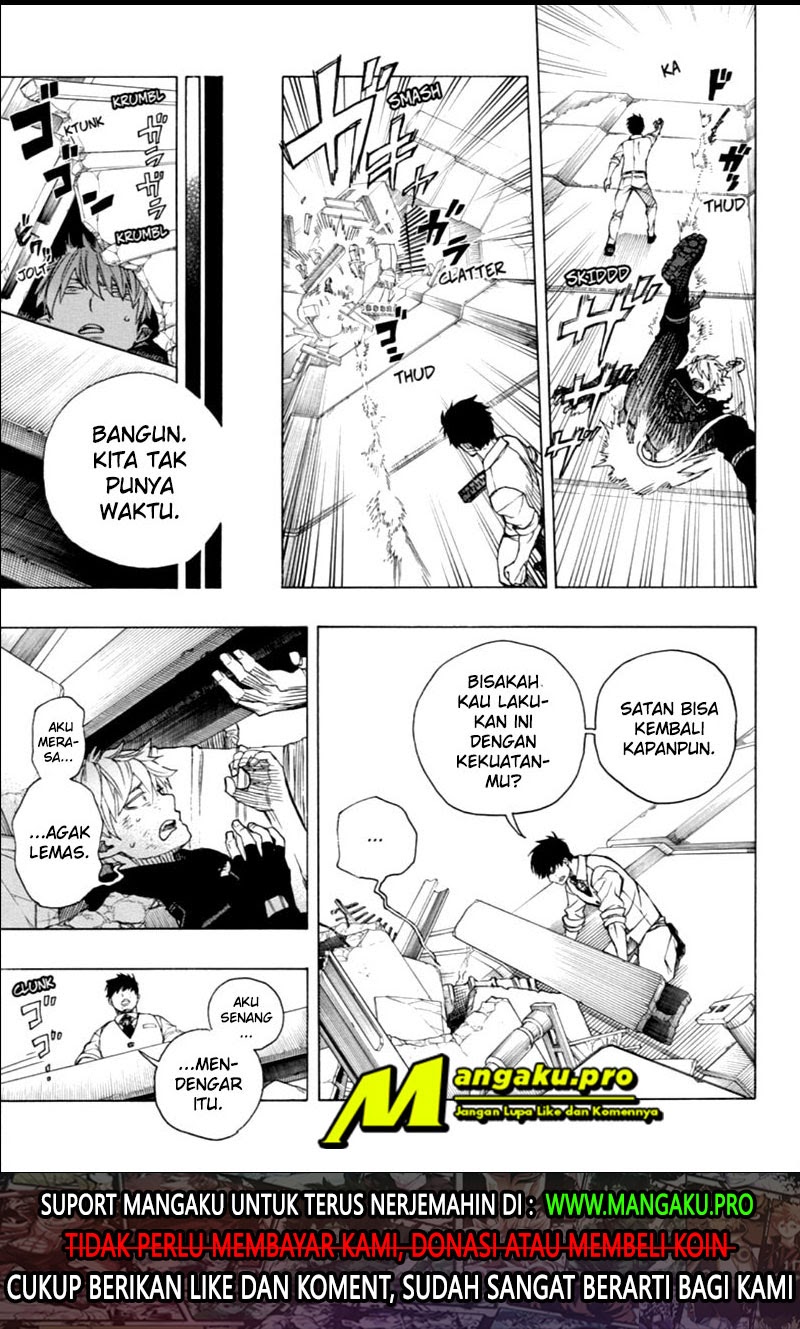 Ao no Exorcist chapter 125.2 halaman 17