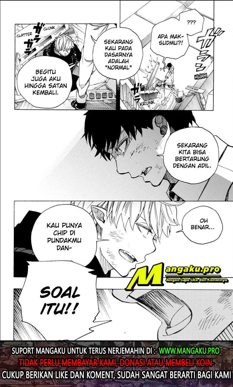 Ao no Exorcist chapter 125.2 halaman 18