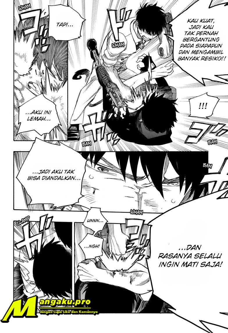 Ao no Exorcist chapter 127.1 halaman 8