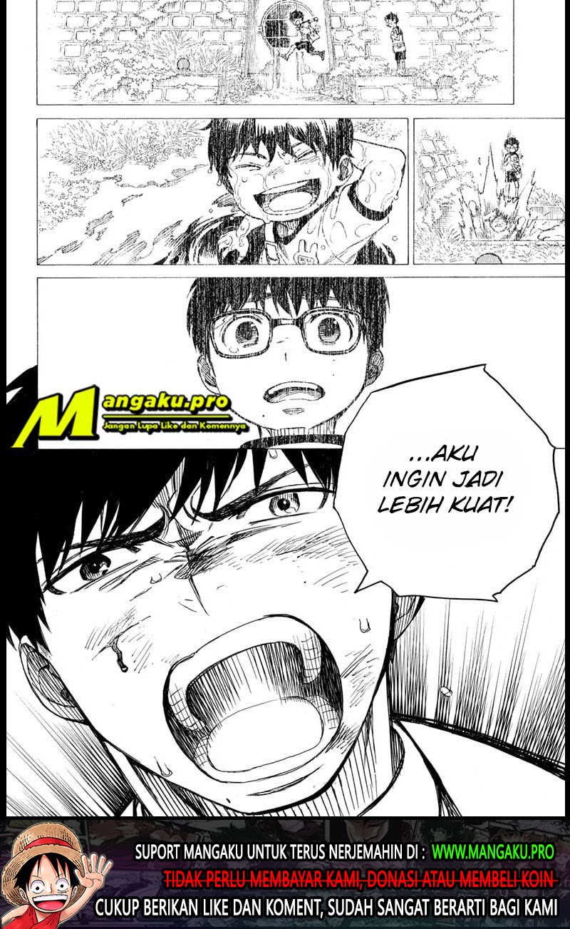 Ao no Exorcist chapter 127.1 halaman 18