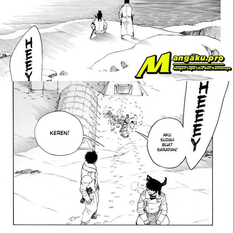 Ao no Exorcist chapter 128.2 halaman 4