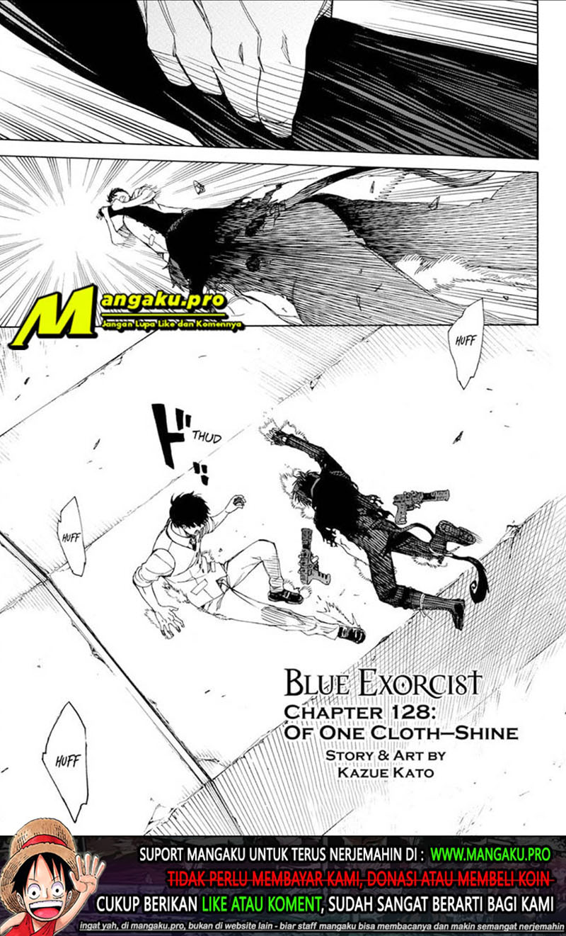 Ao no Exorcist chapter 128 halaman 2