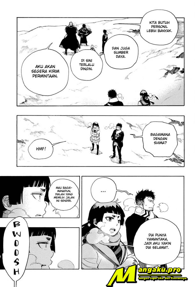 Ao no Exorcist chapter 128 halaman 8