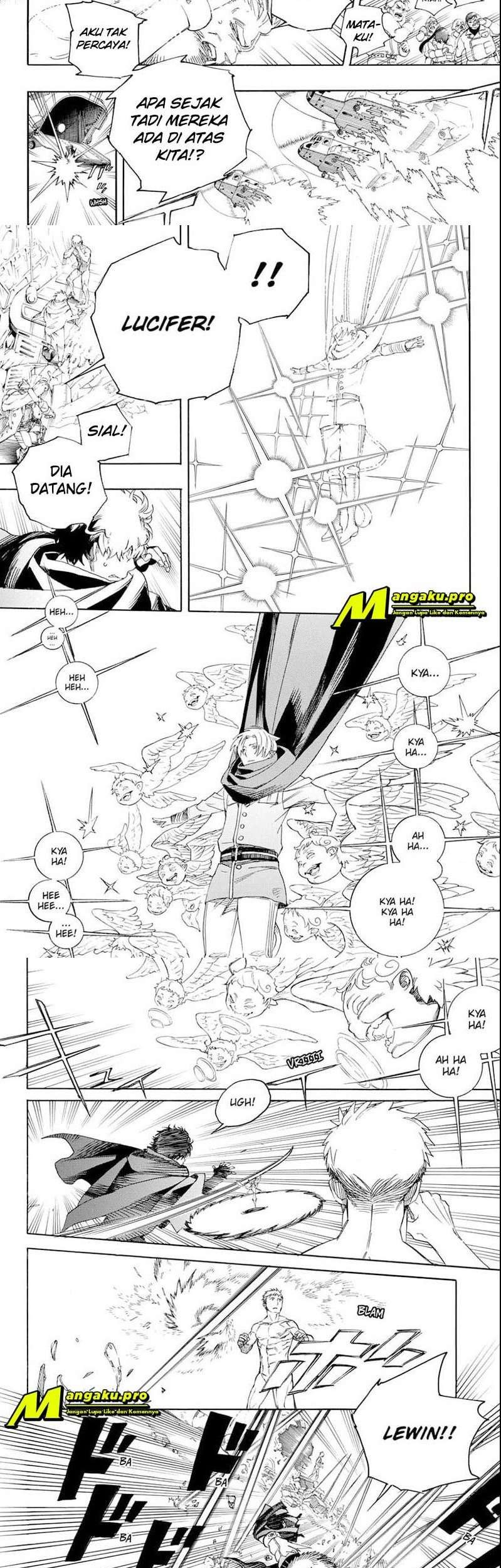 Ao no Exorcist chapter 129.1 halaman 5