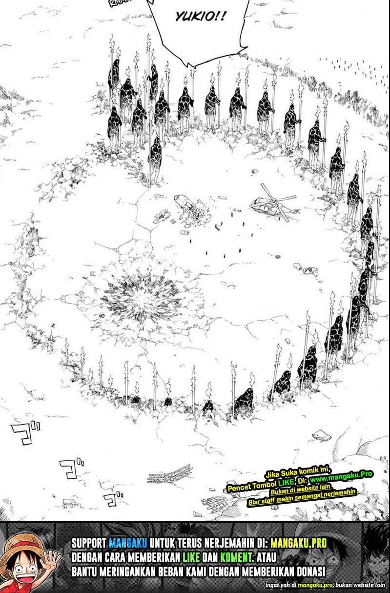 Ao no Exorcist chapter 129.1 halaman 10