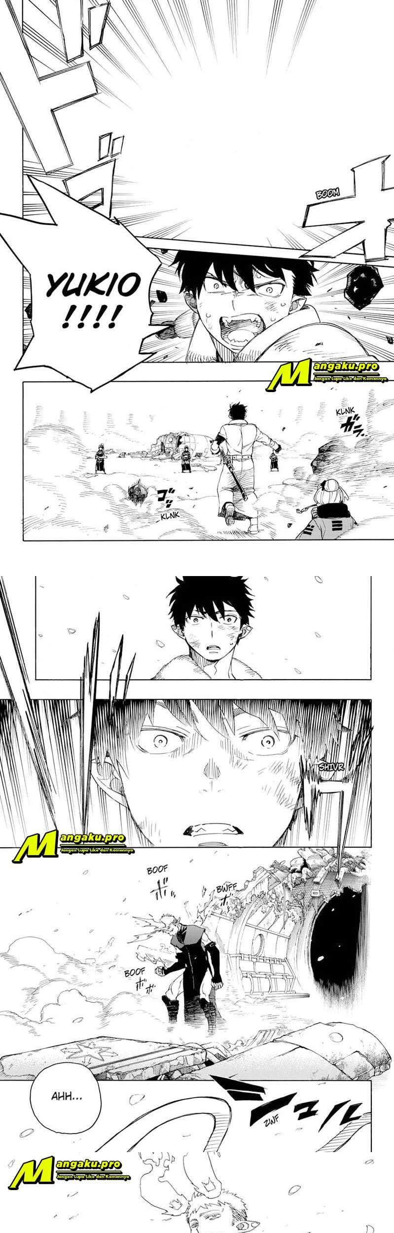 Ao no Exorcist Bab 129.2 halaman 8