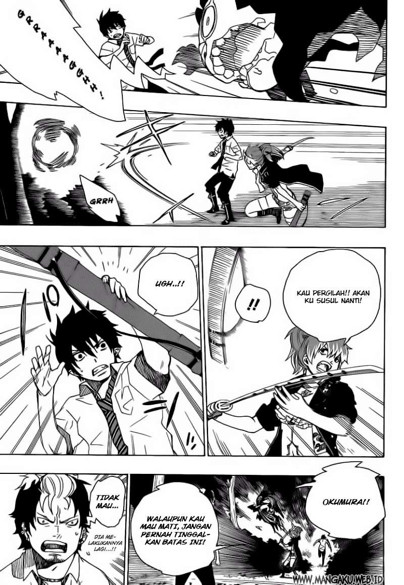Ao no Exorcist Bab 13 halaman 17