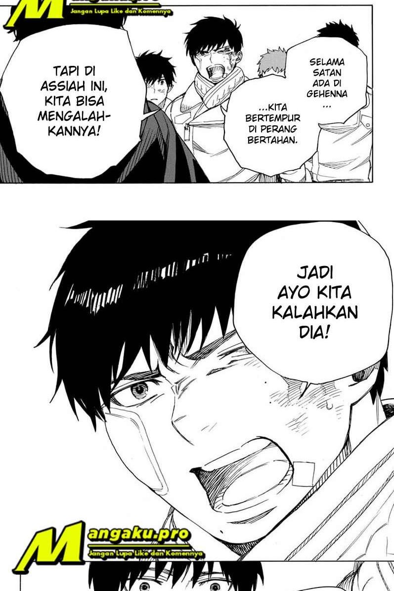 Ao no Exorcist chapter 130.2 halaman 4