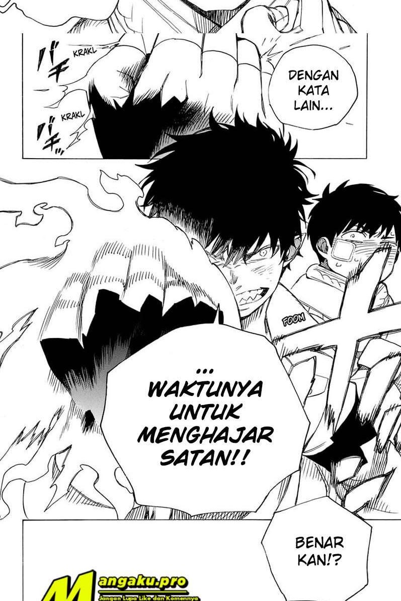 Ao no Exorcist chapter 130.2 halaman 8