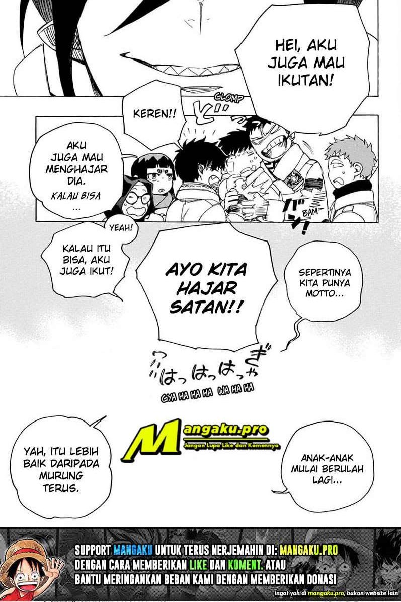 Ao no Exorcist chapter 130.2 halaman 10