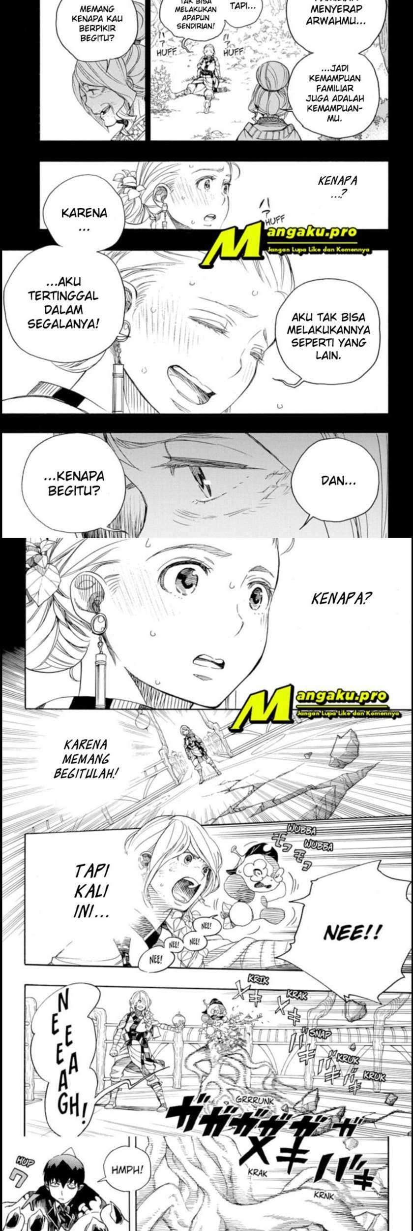 Ao no Exorcist chapter 131.1 halaman 3