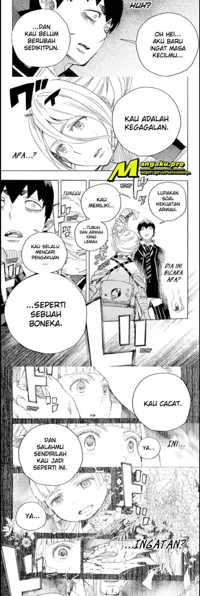 Ao no Exorcist chapter 131.1 halaman 7