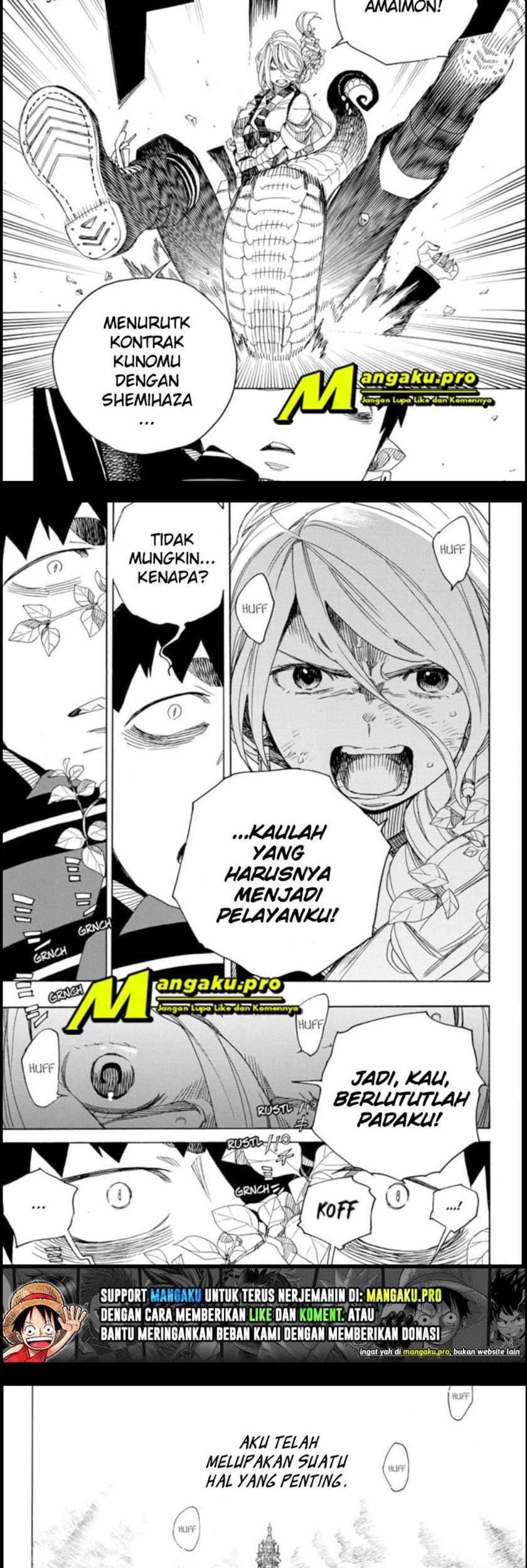 Ao no Exorcist chapter 131.1 halaman 11