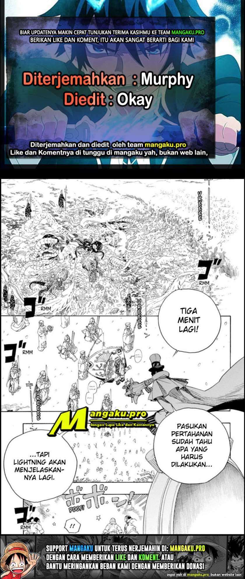 Ao no Exorcist chapter 131.2 halaman 1