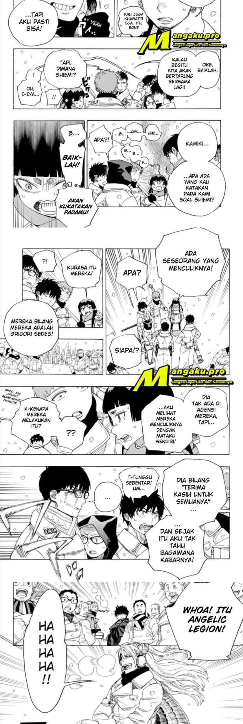 Ao no Exorcist chapter 131.2 halaman 5