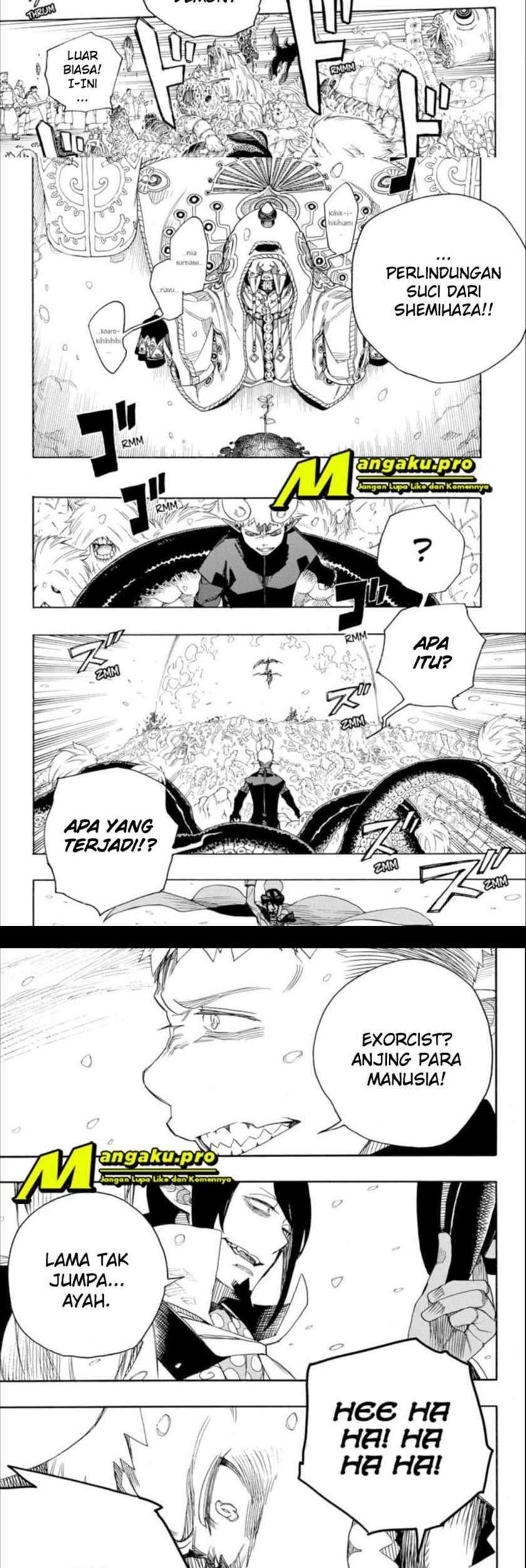 Ao no Exorcist chapter 131.2 halaman 13