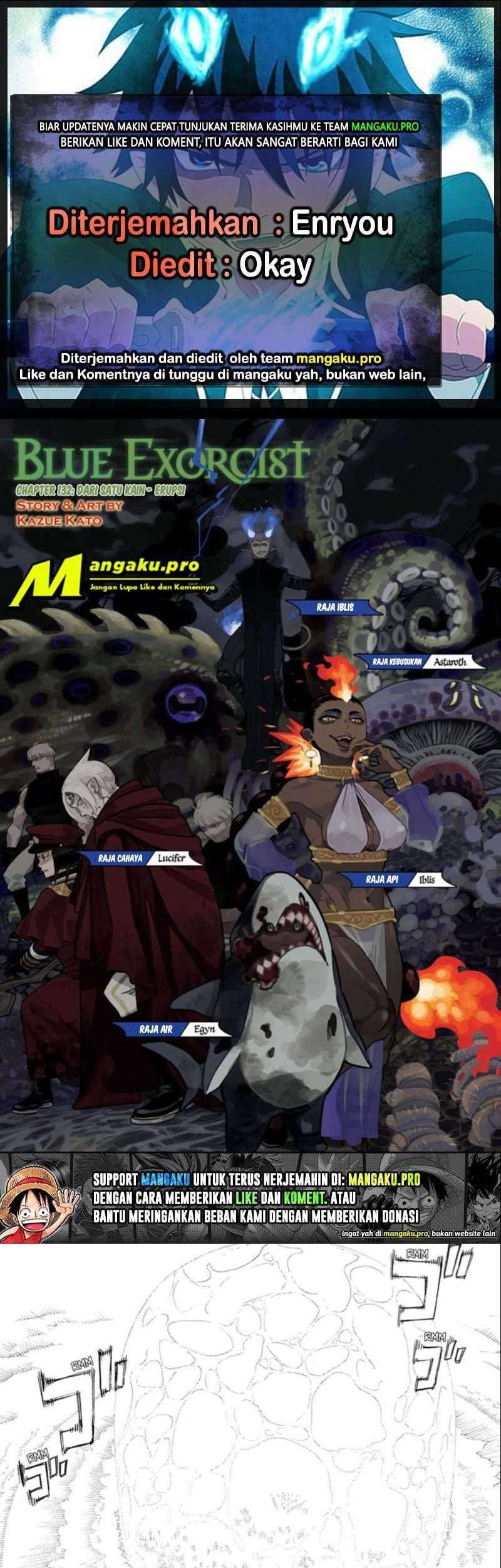 Ao no Exorcist chapter 132 halaman 1