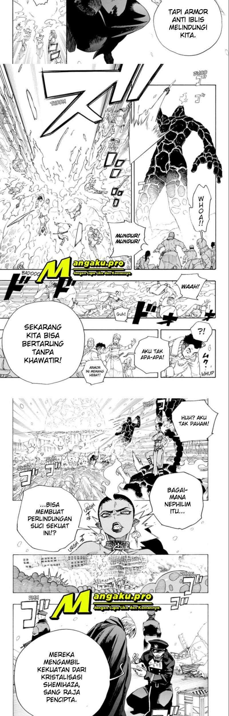 Ao no Exorcist chapter 132 halaman 3