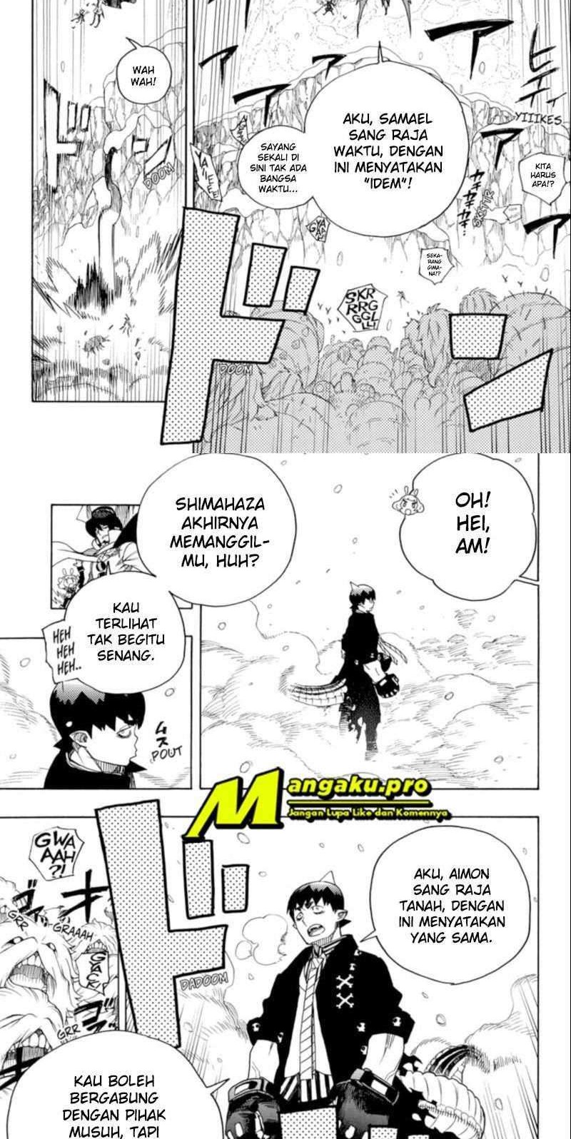 Ao no Exorcist chapter 132 halaman 6