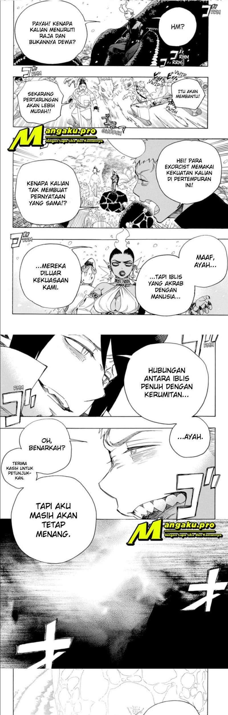 Ao no Exorcist chapter 132 halaman 9