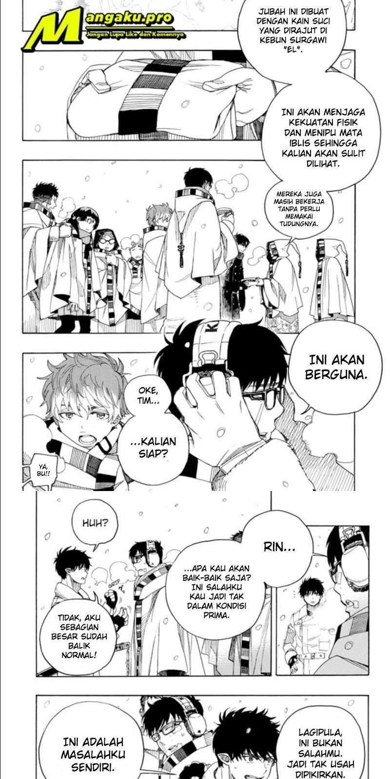 Ao no Exorcist chapter 132 halaman 10