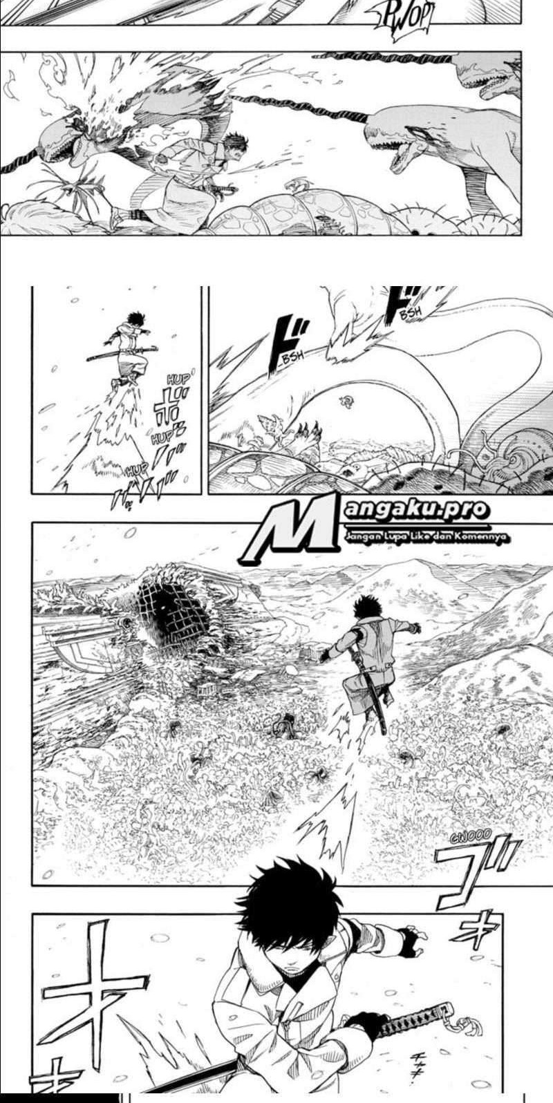 Ao no Exorcist chapter 132 halaman 12
