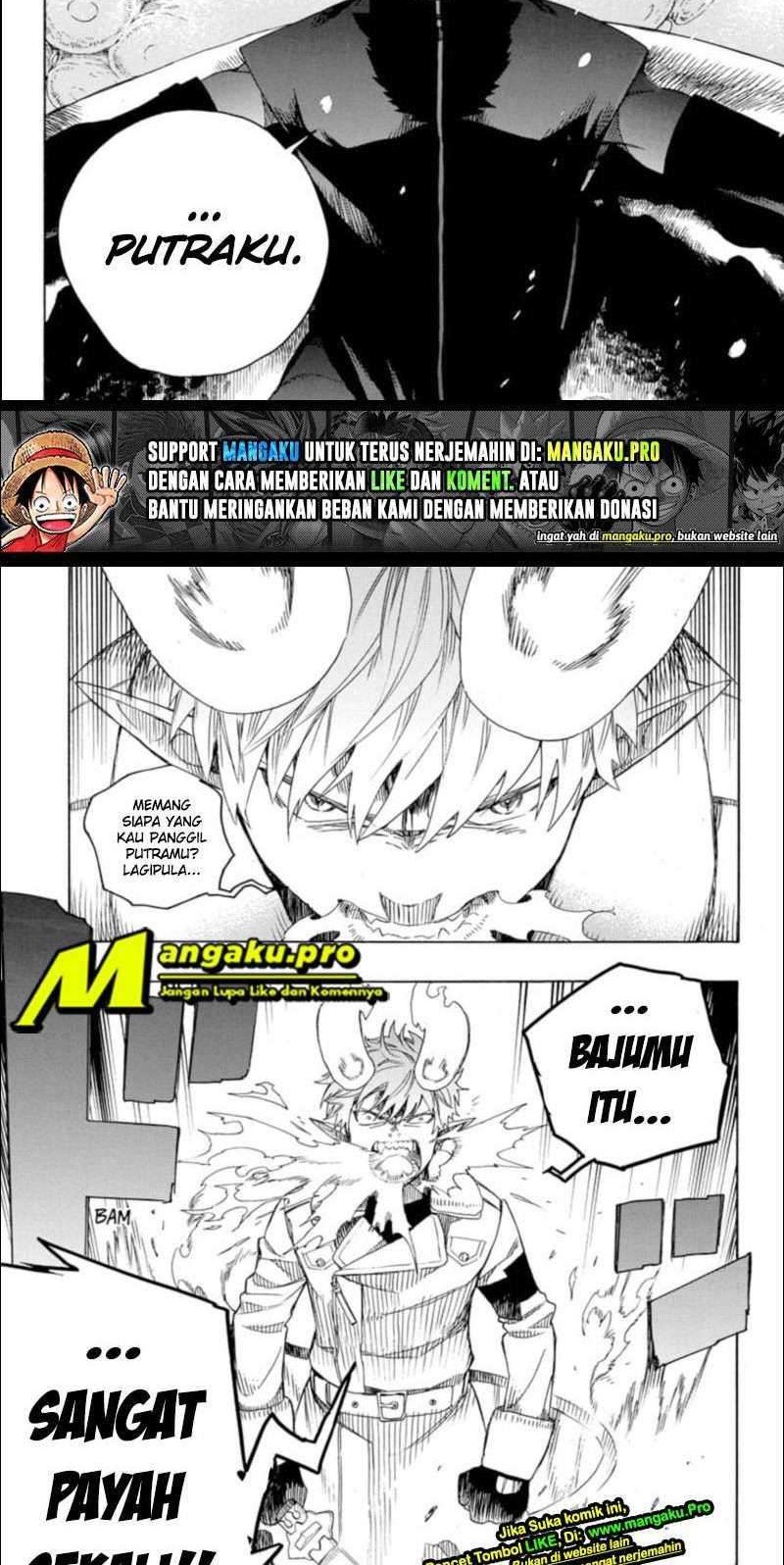 Ao no Exorcist chapter 132 halaman 16