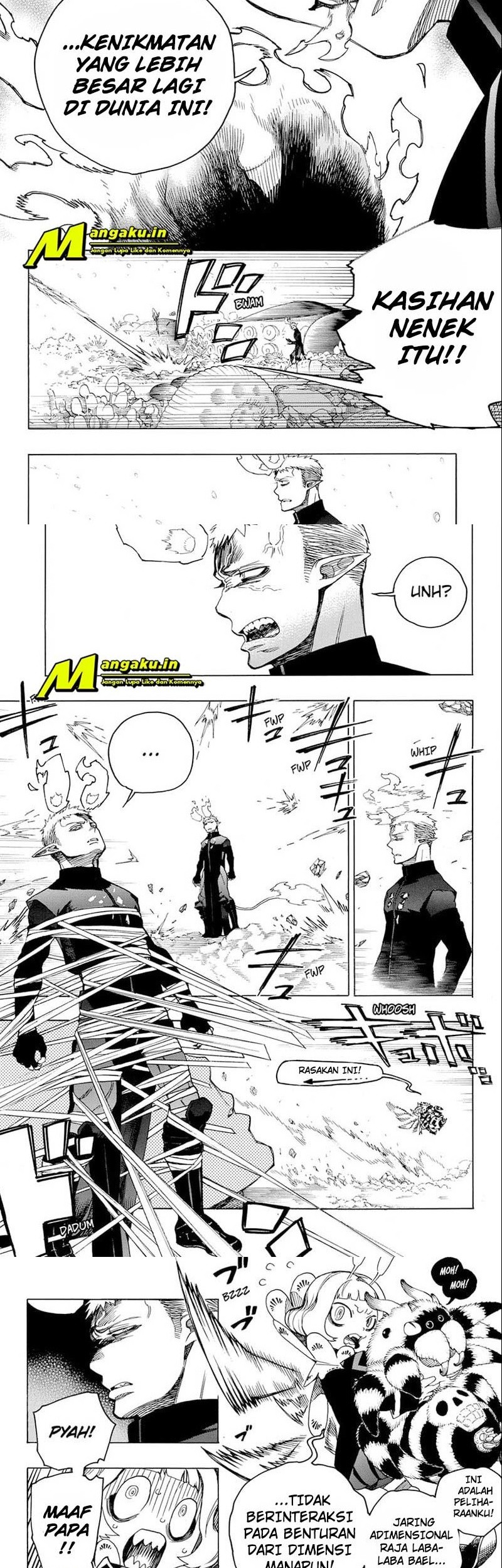 Ao no Exorcist chapter 133.2 halaman 13