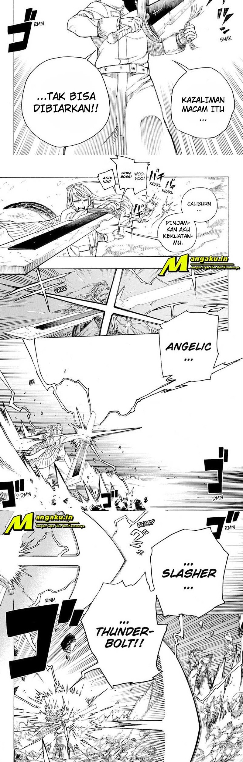 Ao no Exorcist chapter 133.2 halaman 15