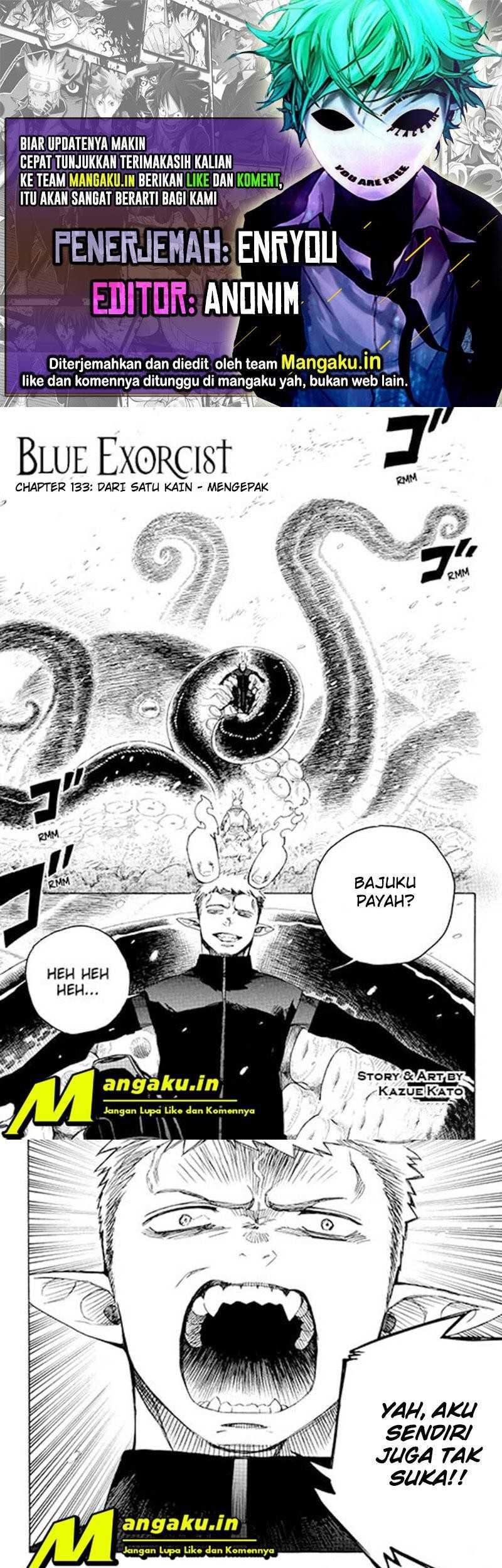 Ao no Exorcist chapter 133 halaman 1