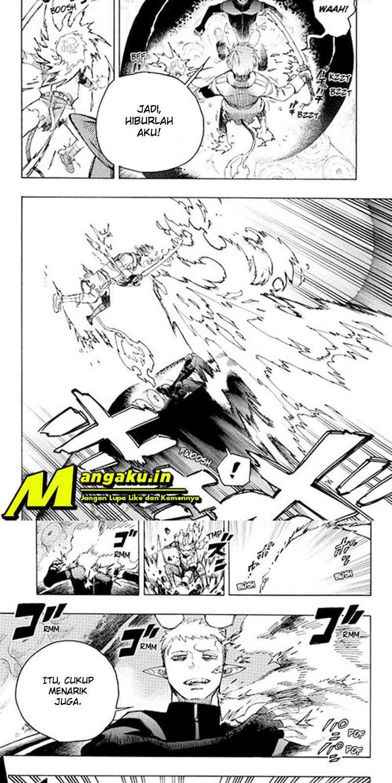 Ao no Exorcist chapter 133 halaman 4