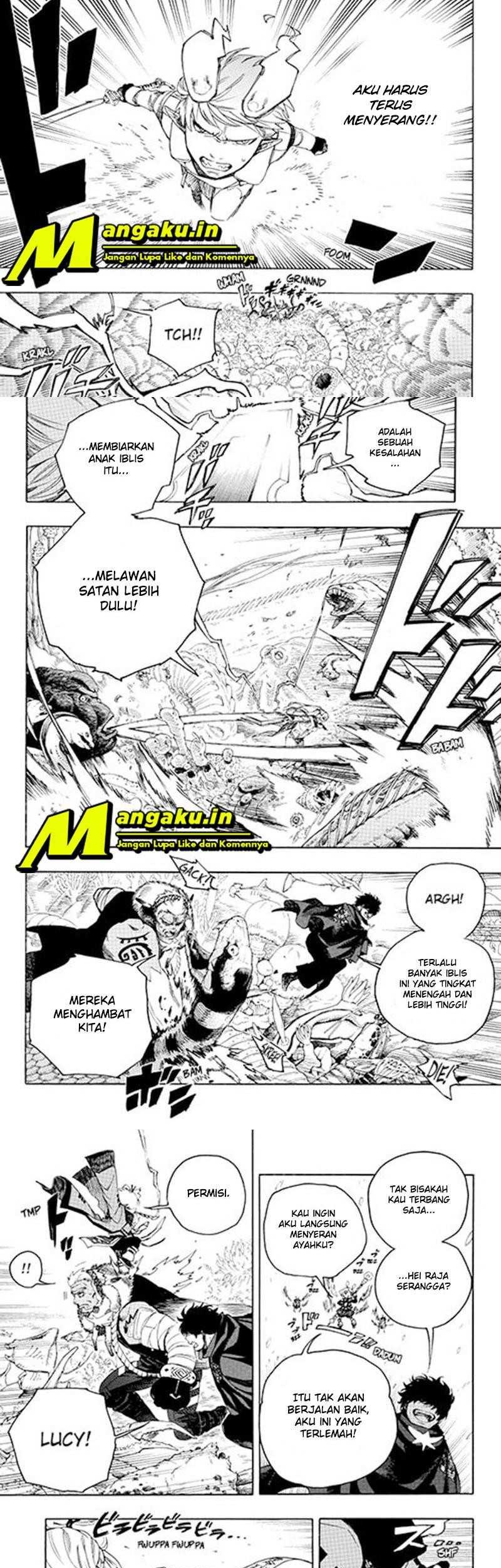 Ao no Exorcist chapter 133 halaman 5