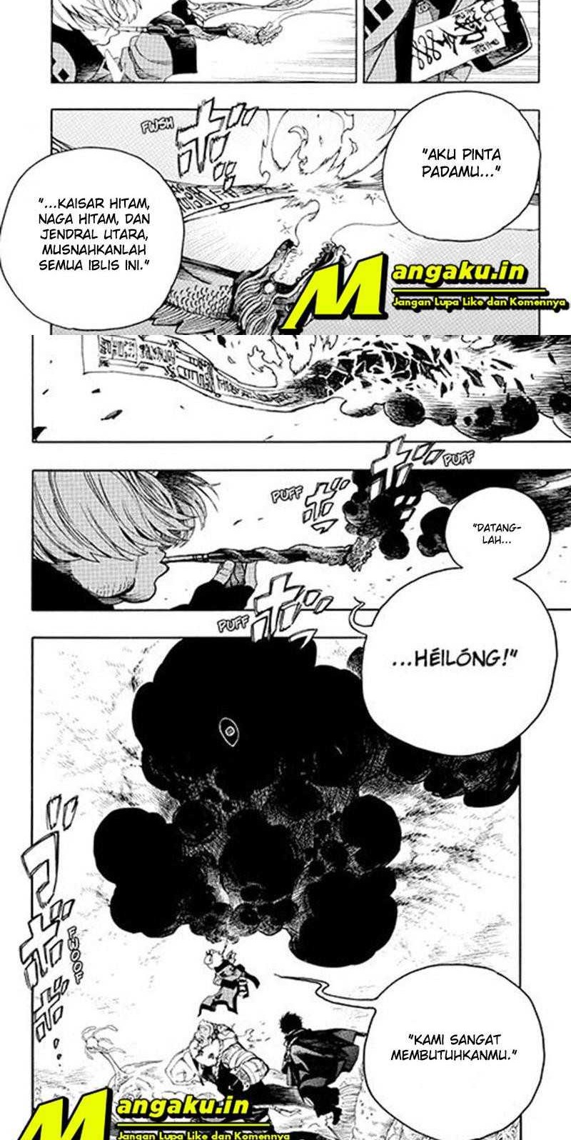 Ao no Exorcist chapter 133 halaman 6