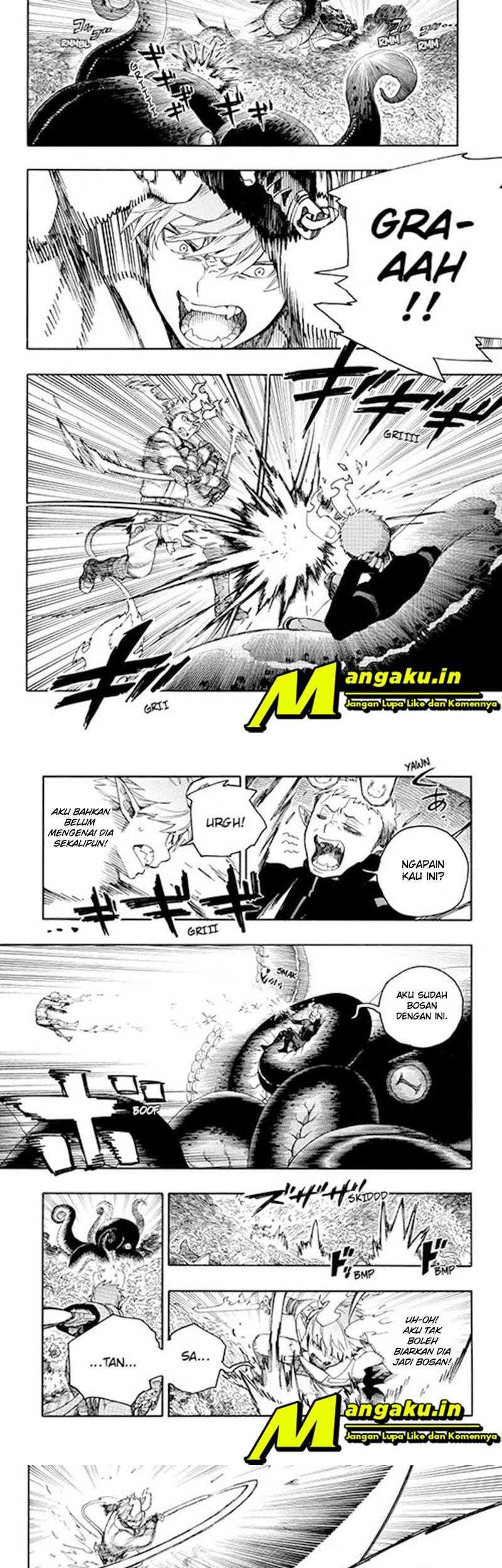 Ao no Exorcist chapter 133 halaman 9