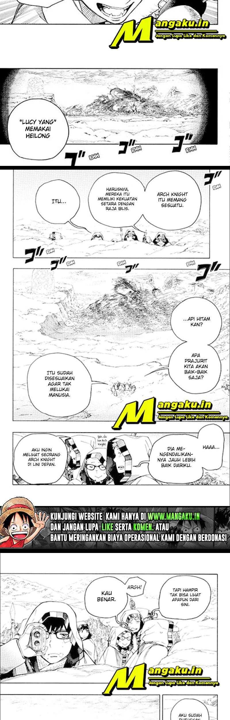 Ao no Exorcist chapter 133 halaman 11