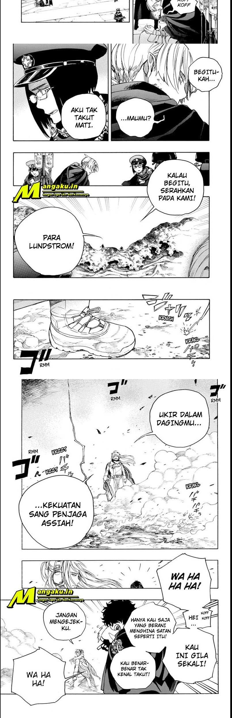 Ao no Exorcist chapter 134.1 halaman 3