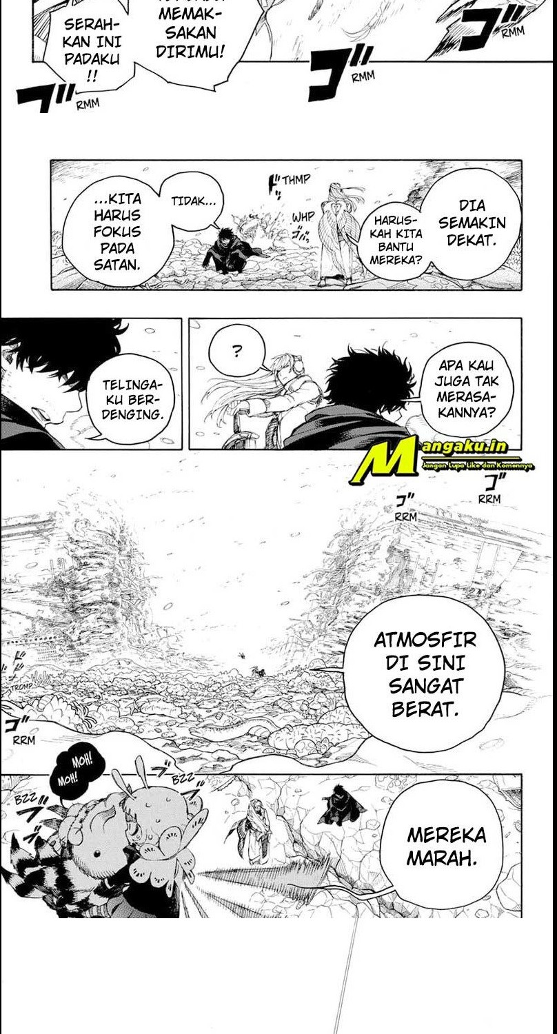 Ao no Exorcist chapter 134.1 halaman 8