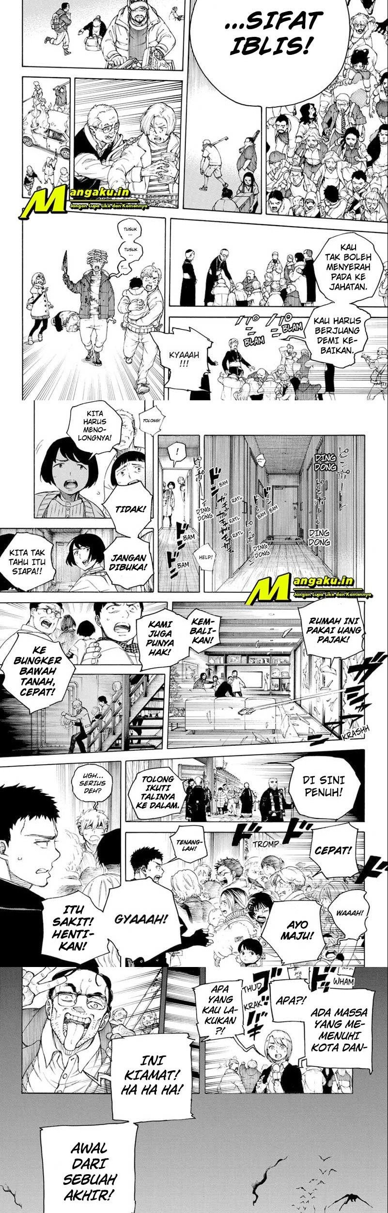 Ao no Exorcist chapter 134.2 halaman 5