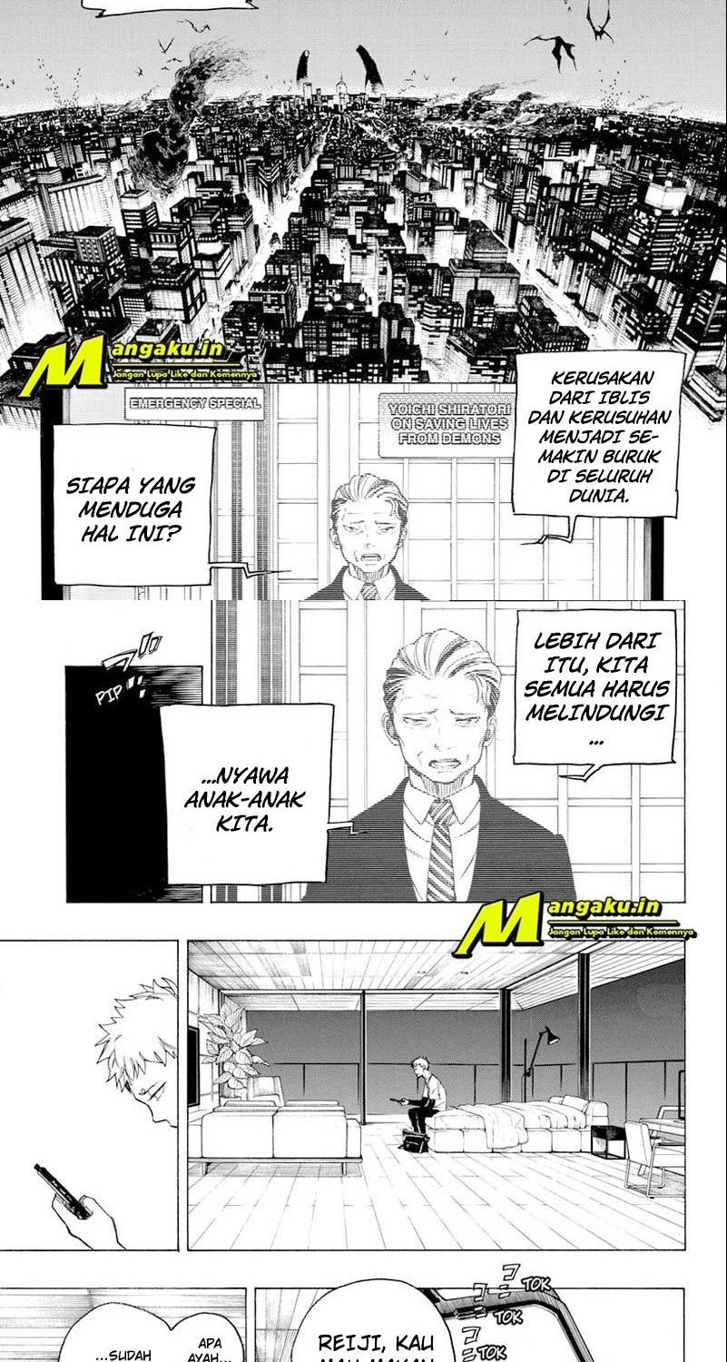 Ao no Exorcist chapter 134.2 halaman 6