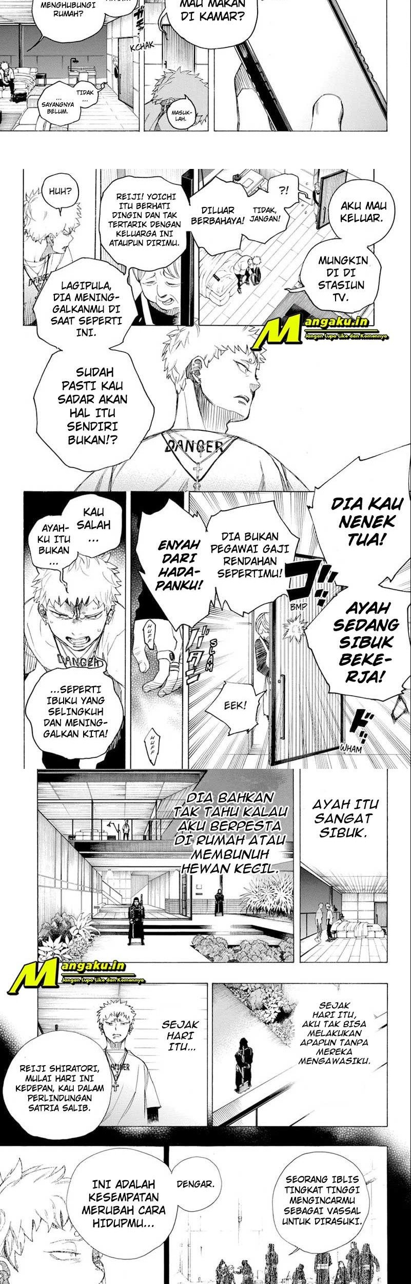 Ao no Exorcist chapter 134.2 halaman 7