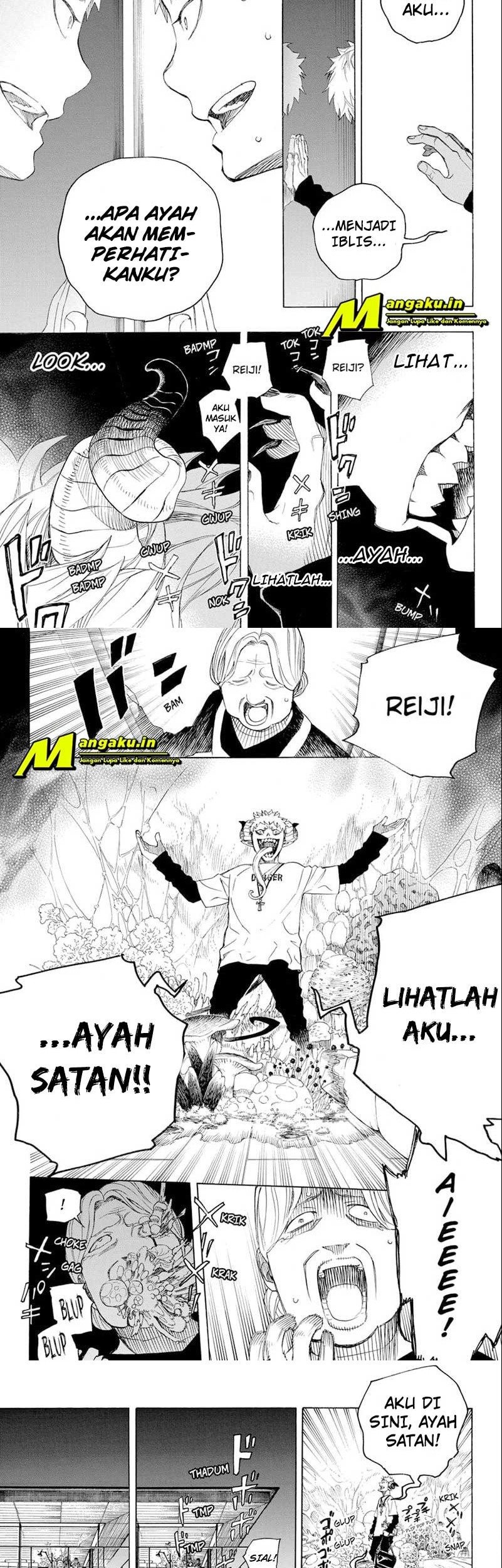 Ao no Exorcist chapter 134.2 halaman 9