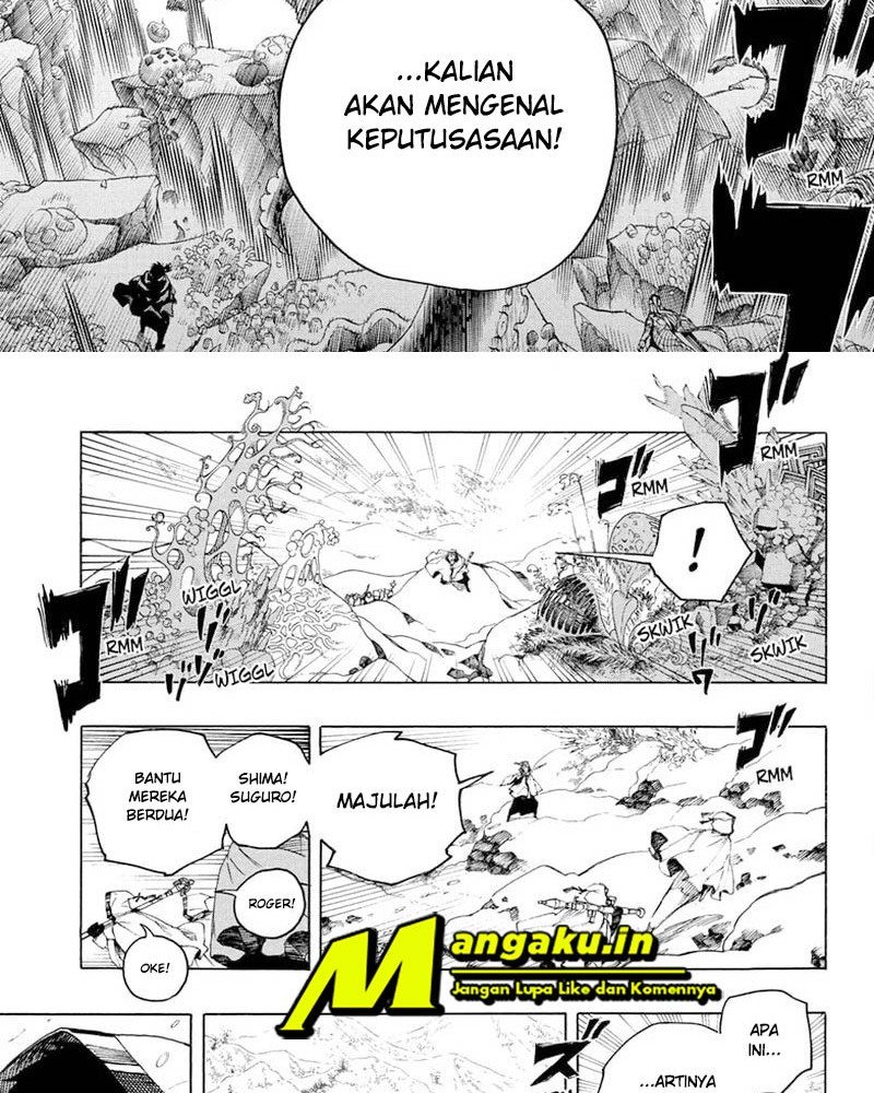 Ao no Exorcist chapter 135.1 halaman 6