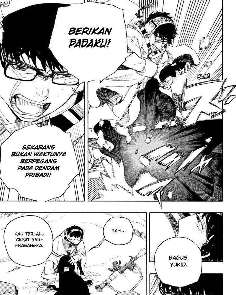 Ao no Exorcist chapter 135.1 halaman 11