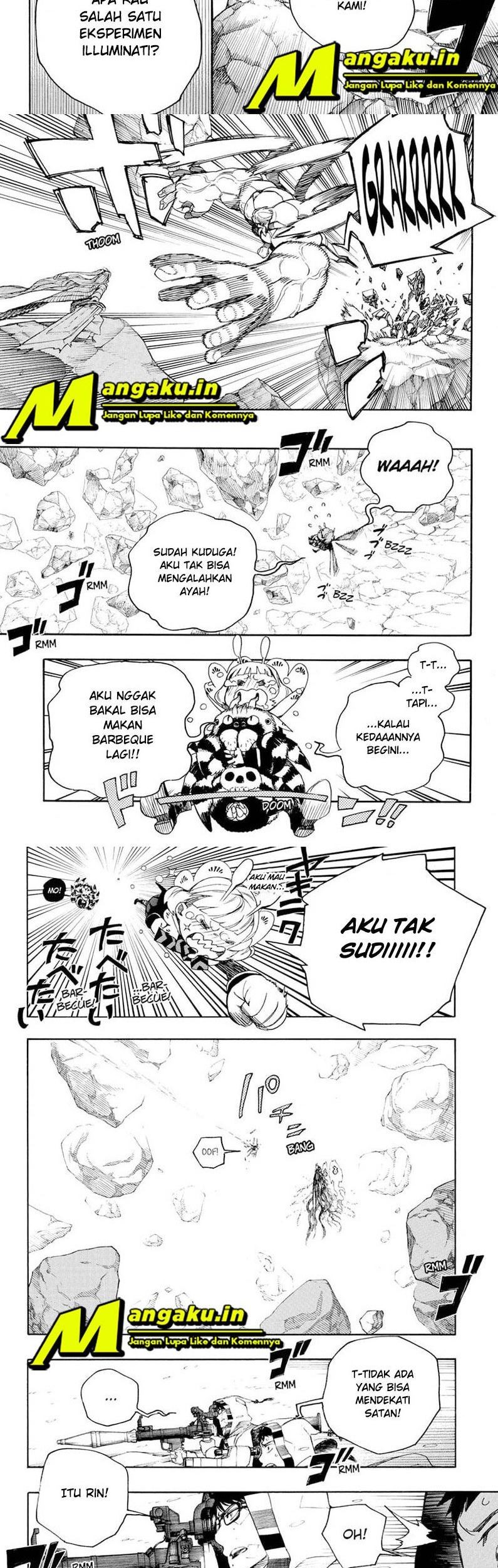 Ao no Exorcist chapter 135.2 halaman 3