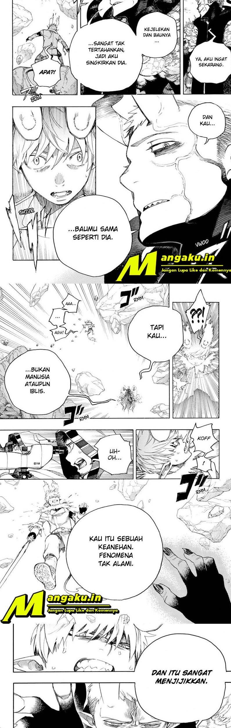 Ao no Exorcist chapter 135.2 halaman 5