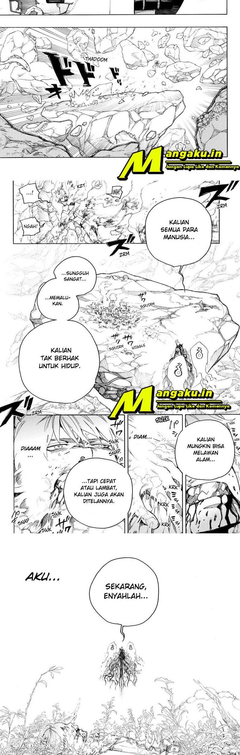 Ao no Exorcist chapter 135.2 halaman 7