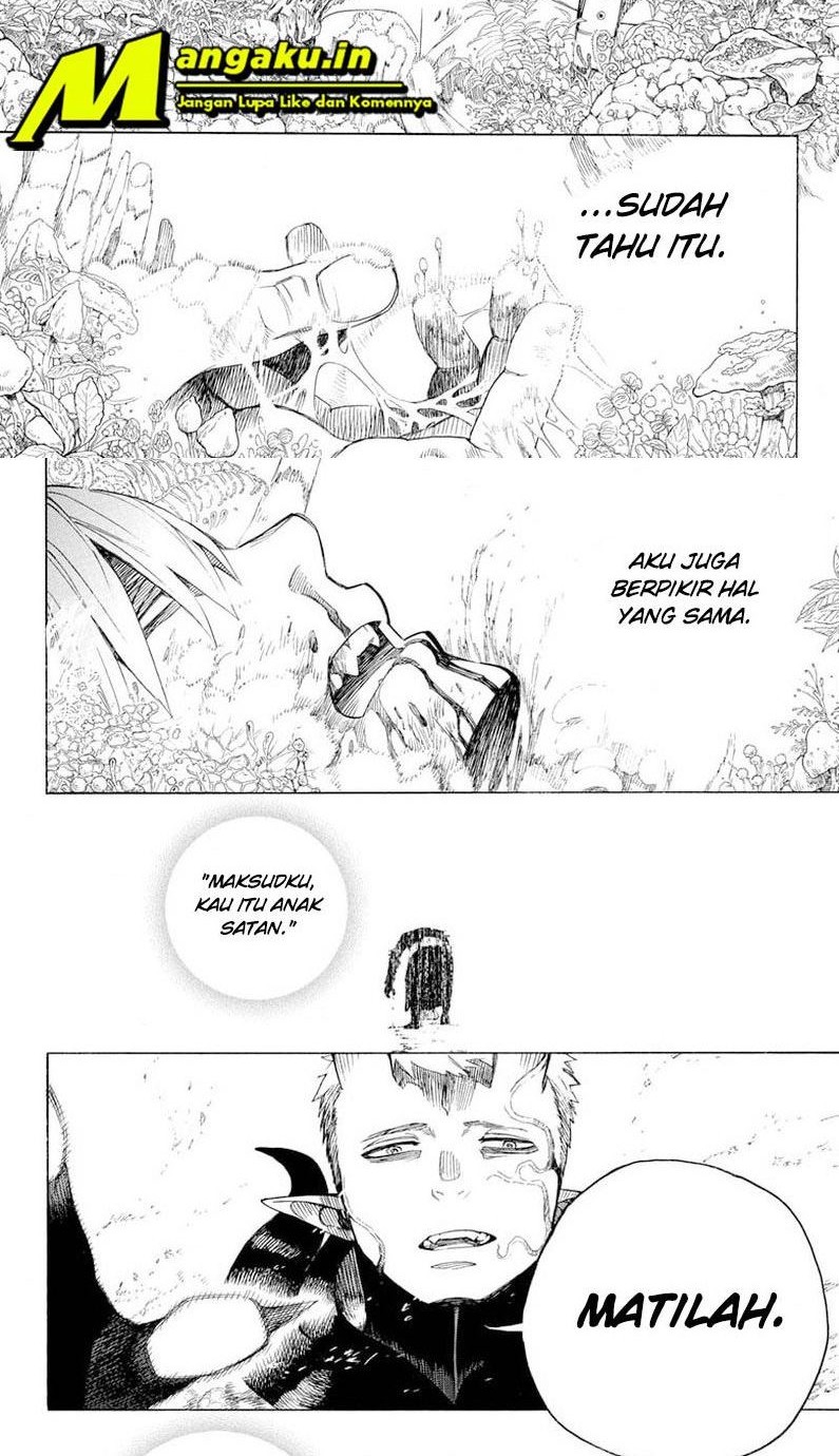 Ao no Exorcist chapter 135.2 halaman 8