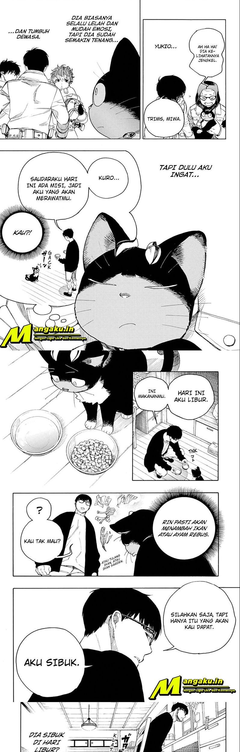 Ao no Exorcist chapter 135.5 halaman 3